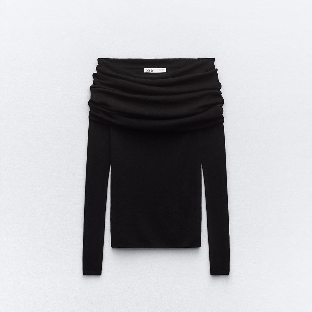 Zara off the shoulder sweater